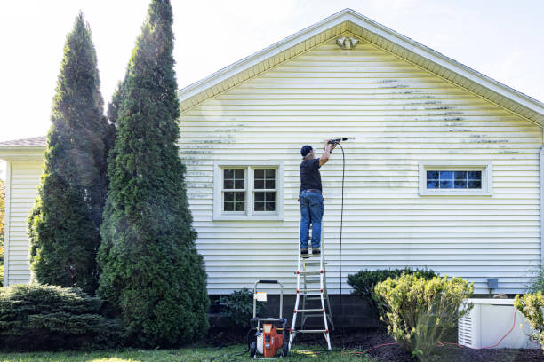 Pressure Washing Brick in Raynham Center, MA